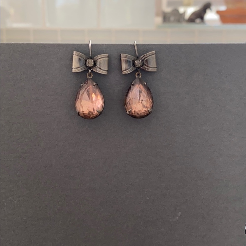 🎀💎 Drop dangle earrings - Picture 2 of 2